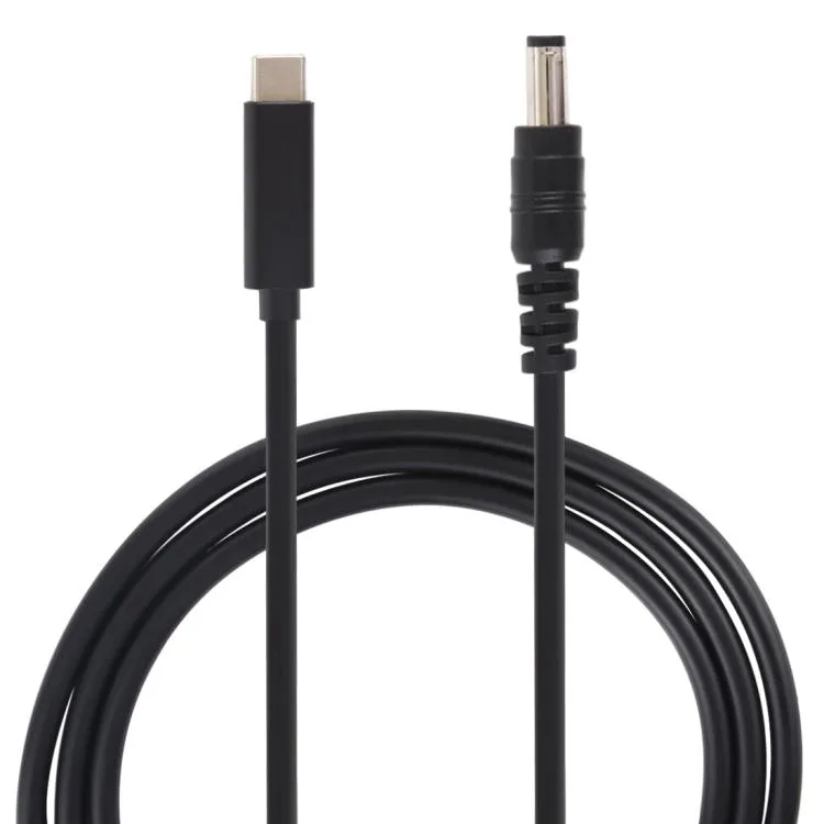 eForChina eForChina USB-C to 5.5 x 2.1 mm power gender changer 1.5 m — product photo