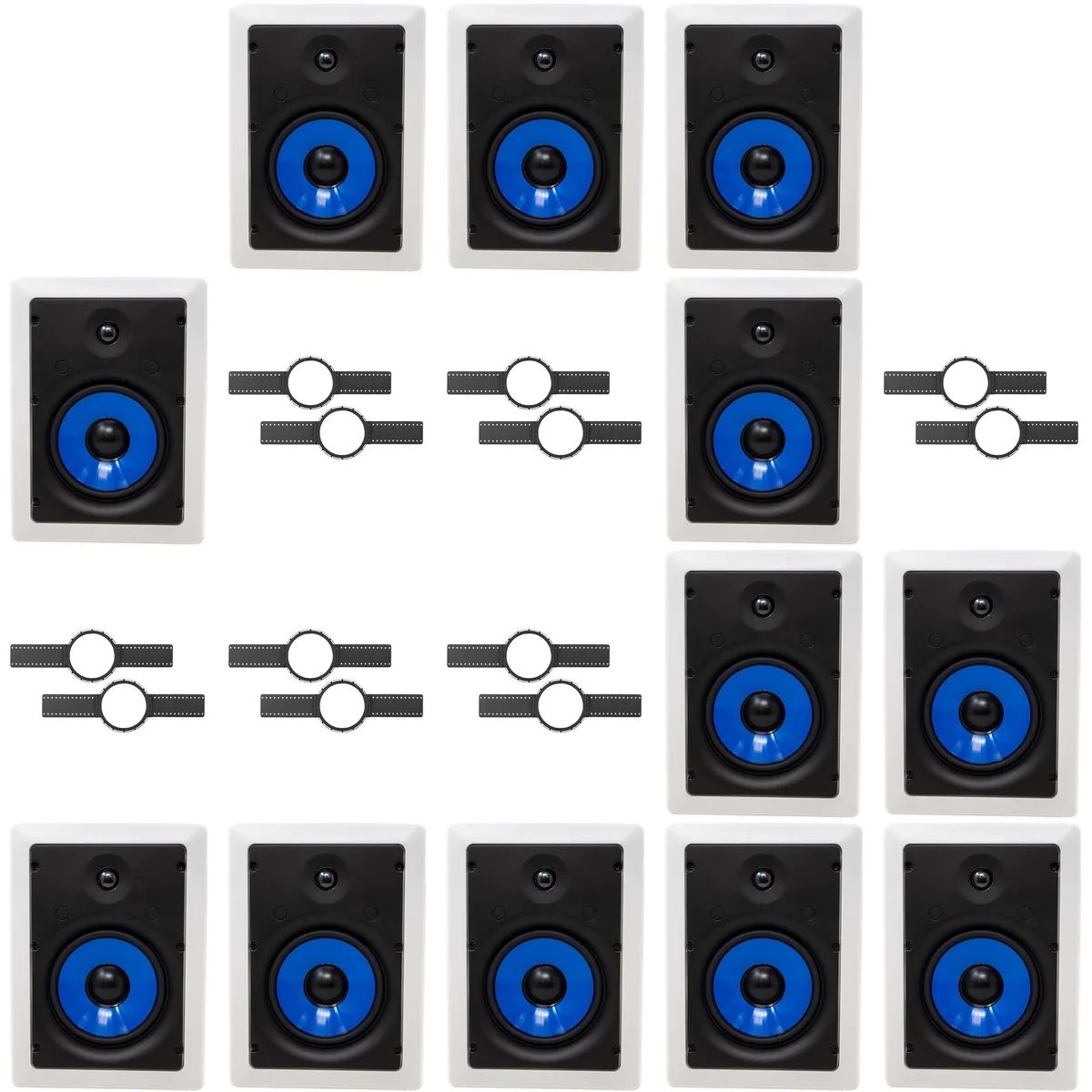 KLH KLH WK-6600 Install Kit & Legrand HT5651 6.5" Speaker Bundle — product photo