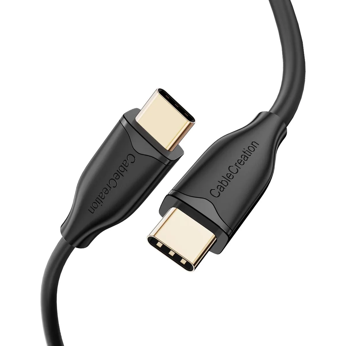 Vszerda Vszerda CC1015 USB C to C cable 6.6 ft 60W 3A 480 Mbps Black — product photo