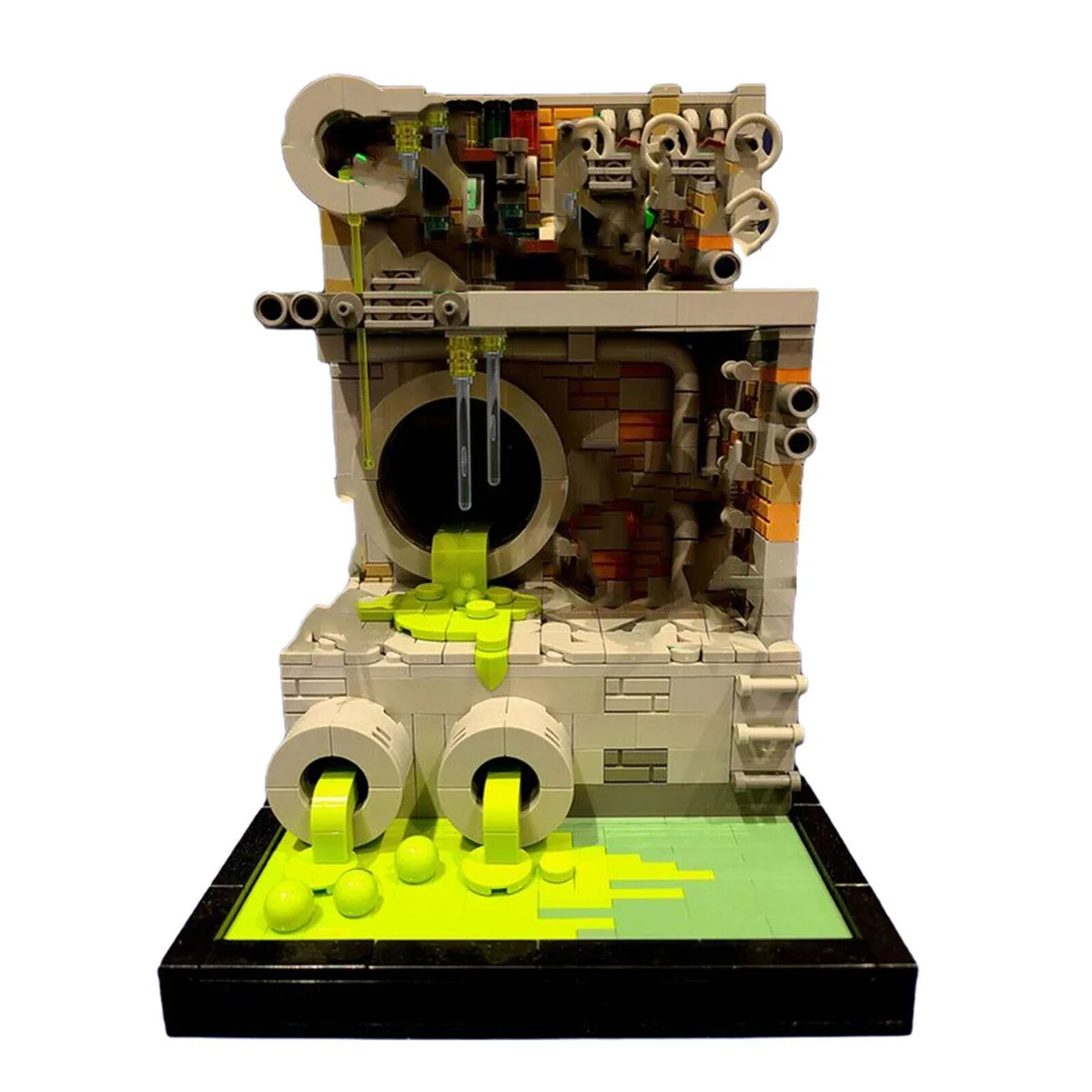 ZITIANYOUBUILD ZITIANYOUBUILD 688 Sewer Diorama Building Set 688 Pieces — product photo