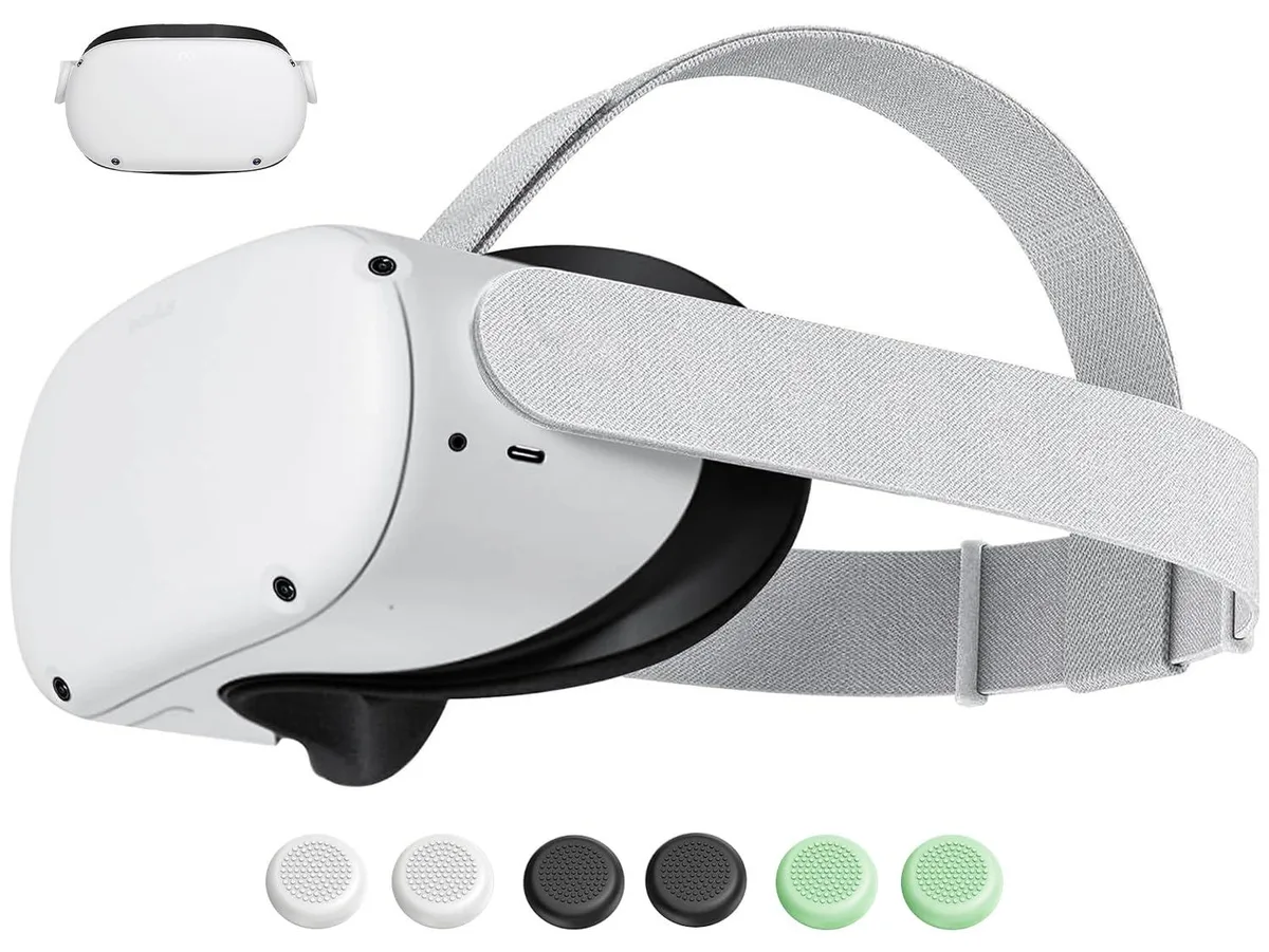  Saqico Replacement Head Strap for Meta Quest 2 Elite Strap White 53g — product photo
