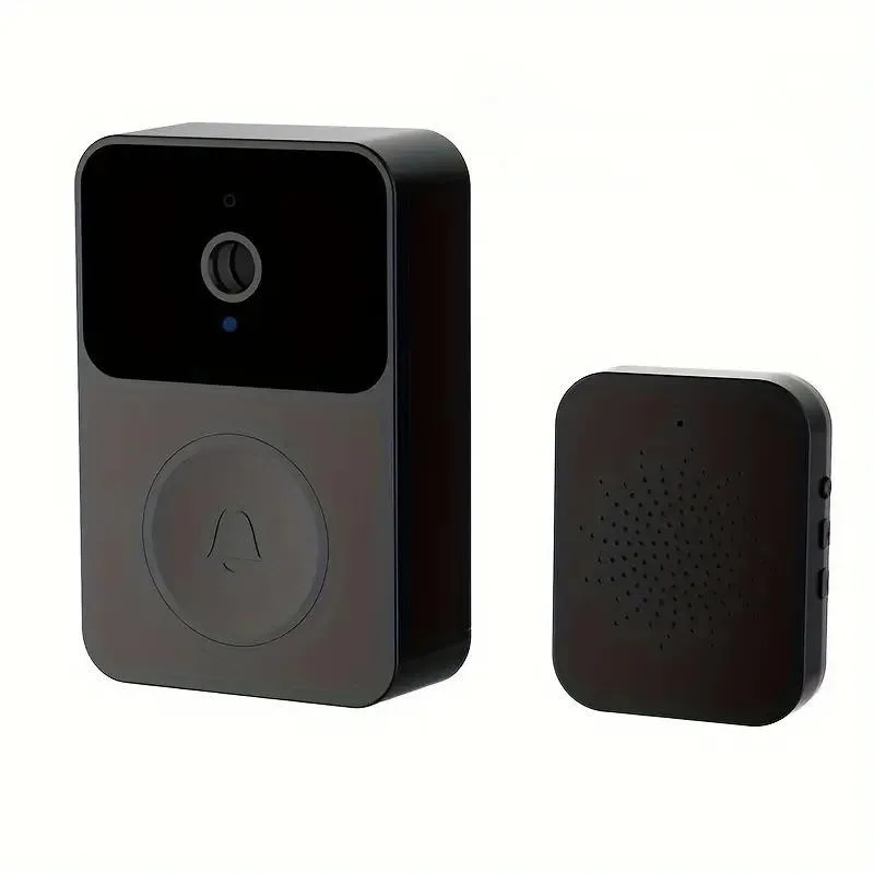 Corn Electronics Corn Electronics Smart Doorbell WiFi Rechargeable Black — product photo