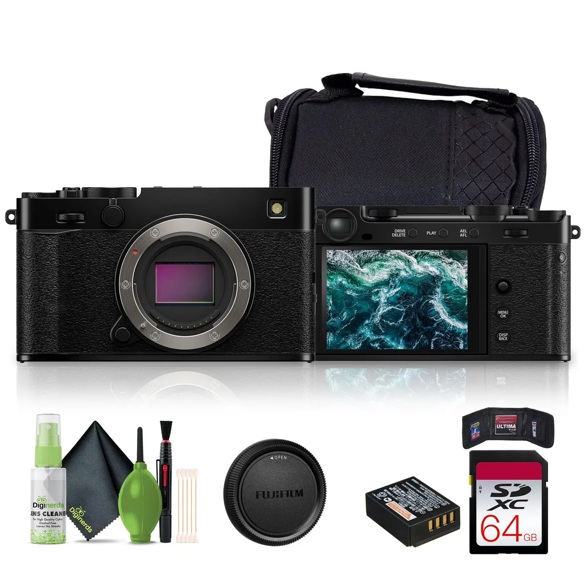 FUJIFILM FUJIFILM X-E5 Mirrorless Camera Kit Black 64GB — product photo