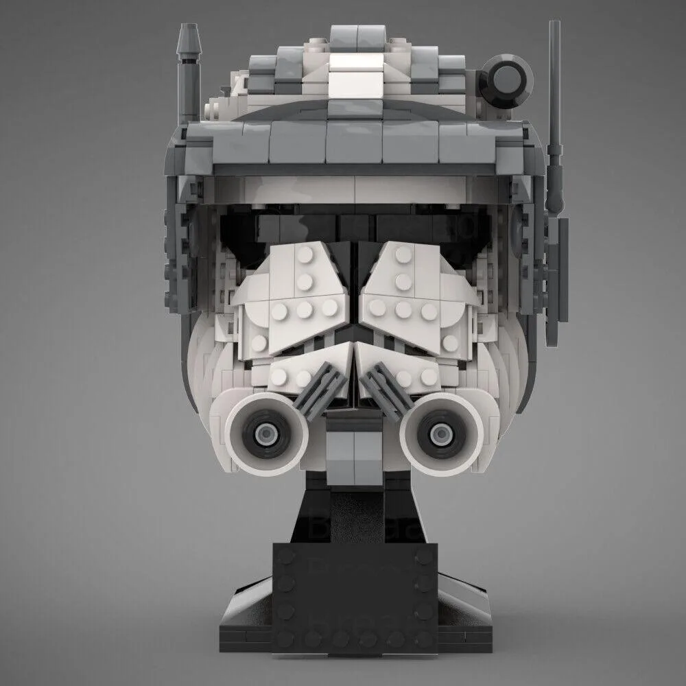 ZITIANYOUBUILD ZITIANYOUBUILD MOC-138073 Commander Bust Helmet 773 Parts — product photo