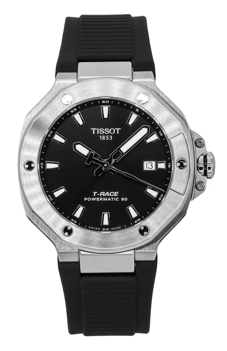 Tissot Tissot T-Race Powermatic 80 41.00 mm Black Dial Automatic Watch T141.807.17.051.00 — product photo