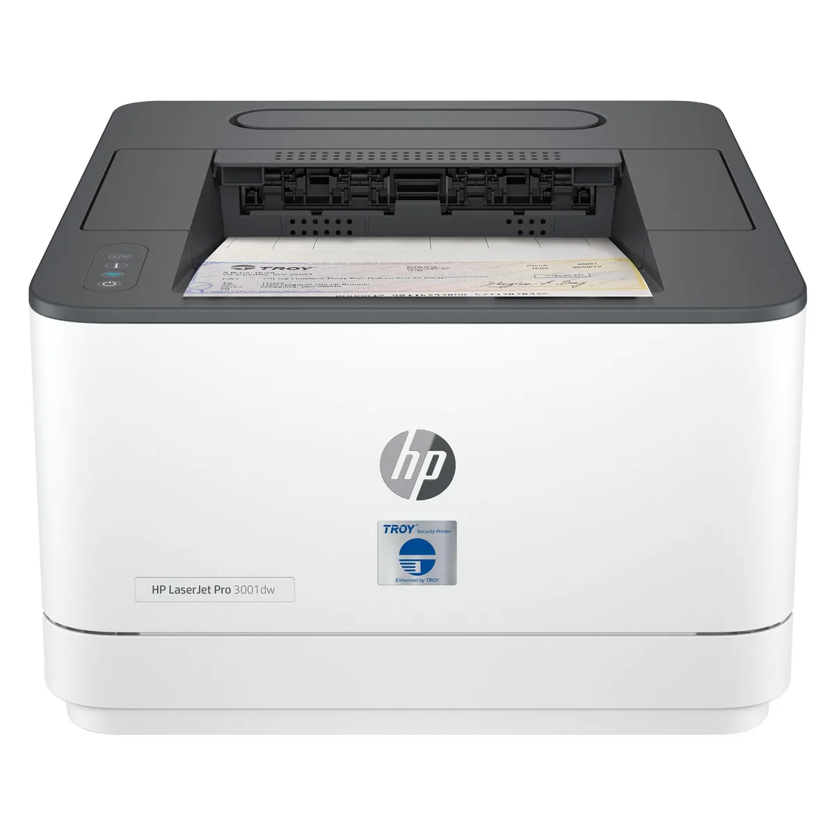 Troy Troy 01-3001WM-101 3001dw MICR monochrome laser printer 35ppm 1200dpi duplex — product photo