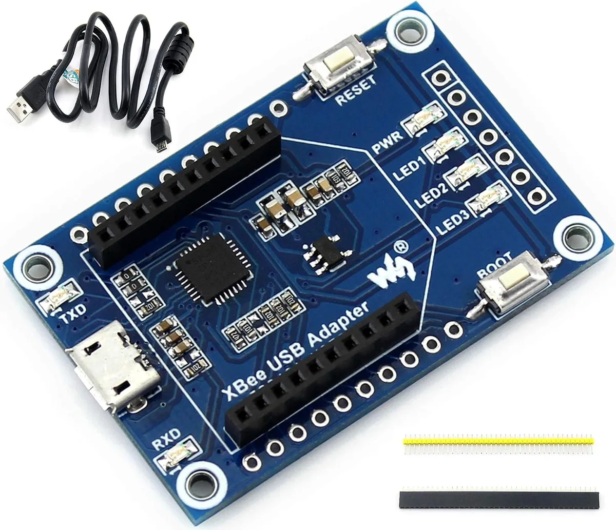 WaveShare WaveShare XBee USB Adapter UART Communication Board Factory Integration — product photo