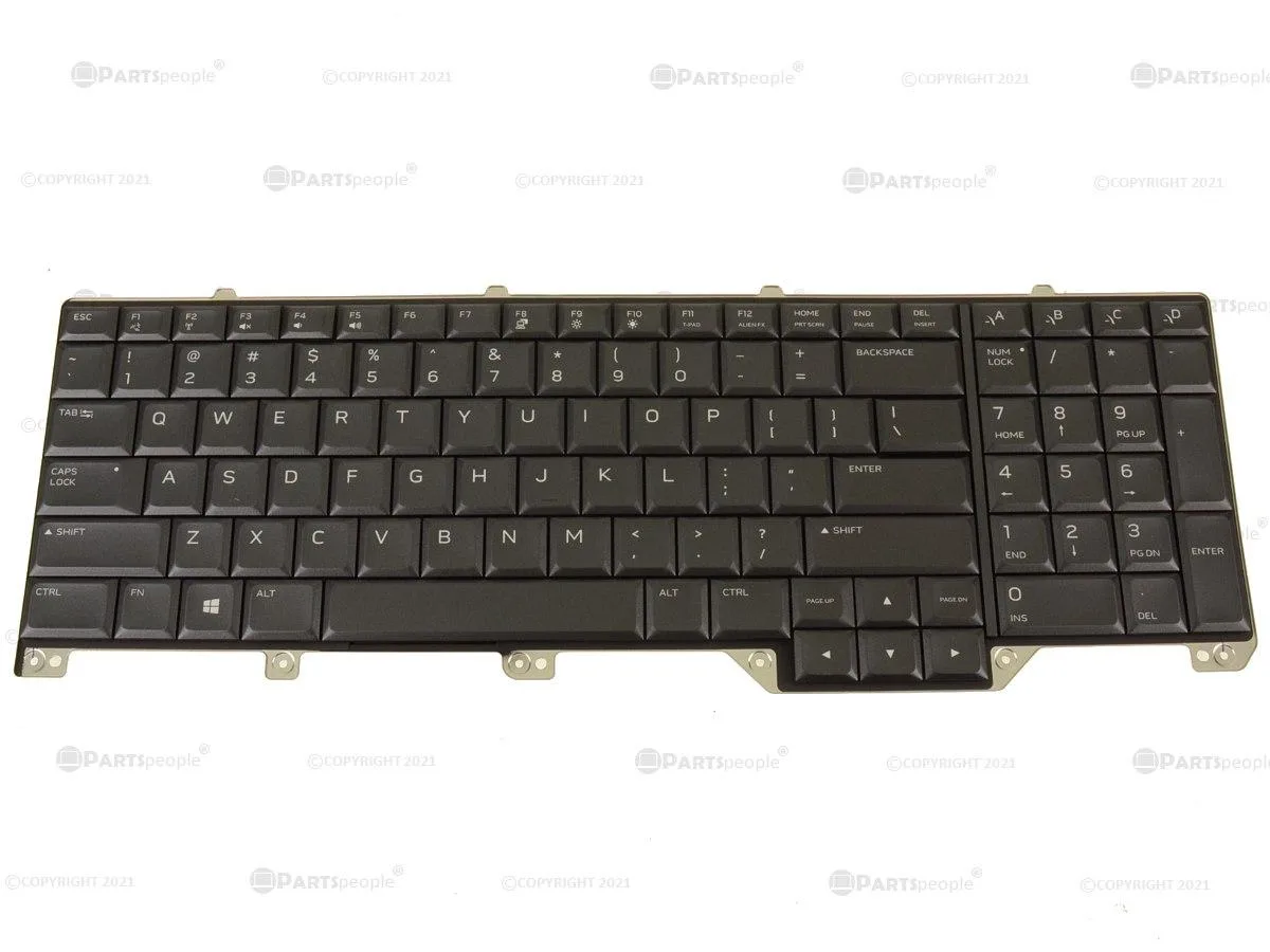 DELL DELL Alienware Area-51m RGB Backlit Keyboard Assembly XN2XW — product photo