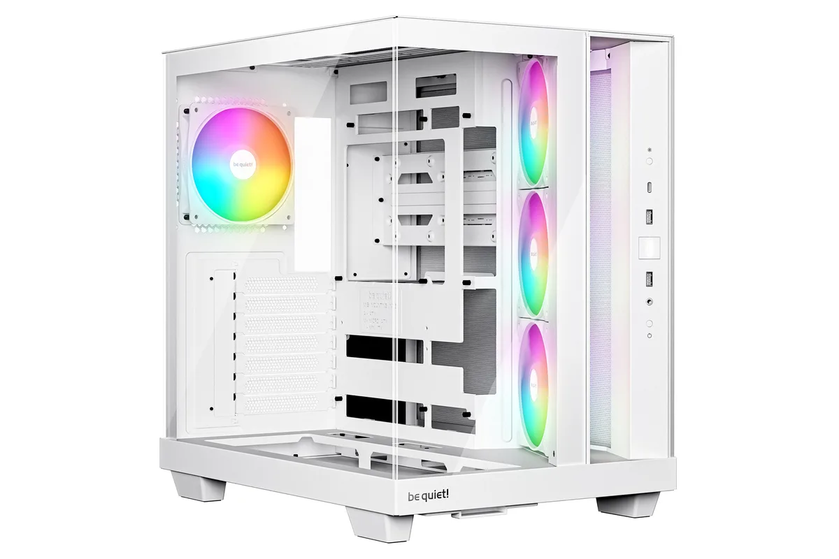 be quiet! be quiet! BGW86 Light Base 500 LX White PC case — product photo