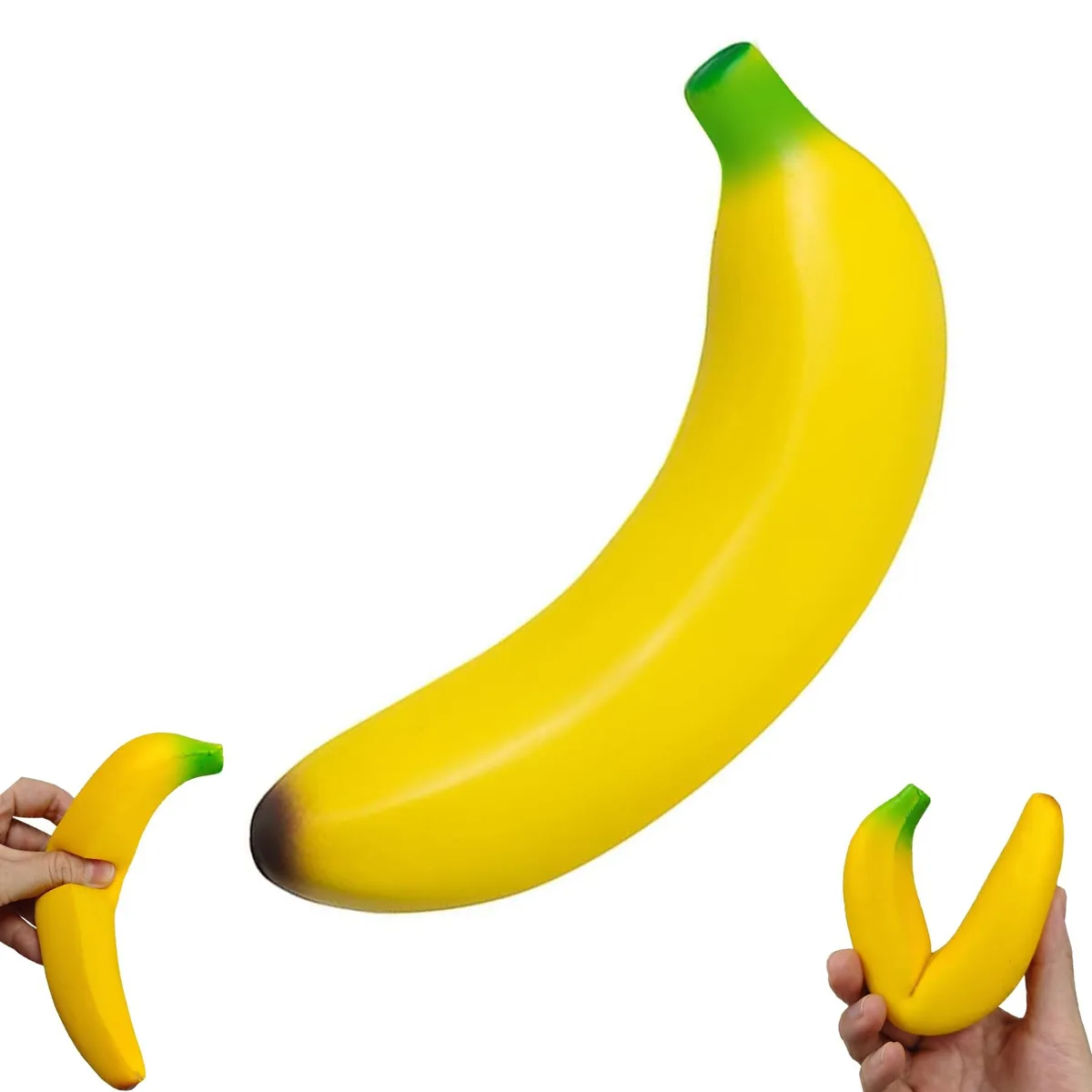  Banana Squishy Toy 7 Inch Jumbo Slow Rising PU Foam — product photo