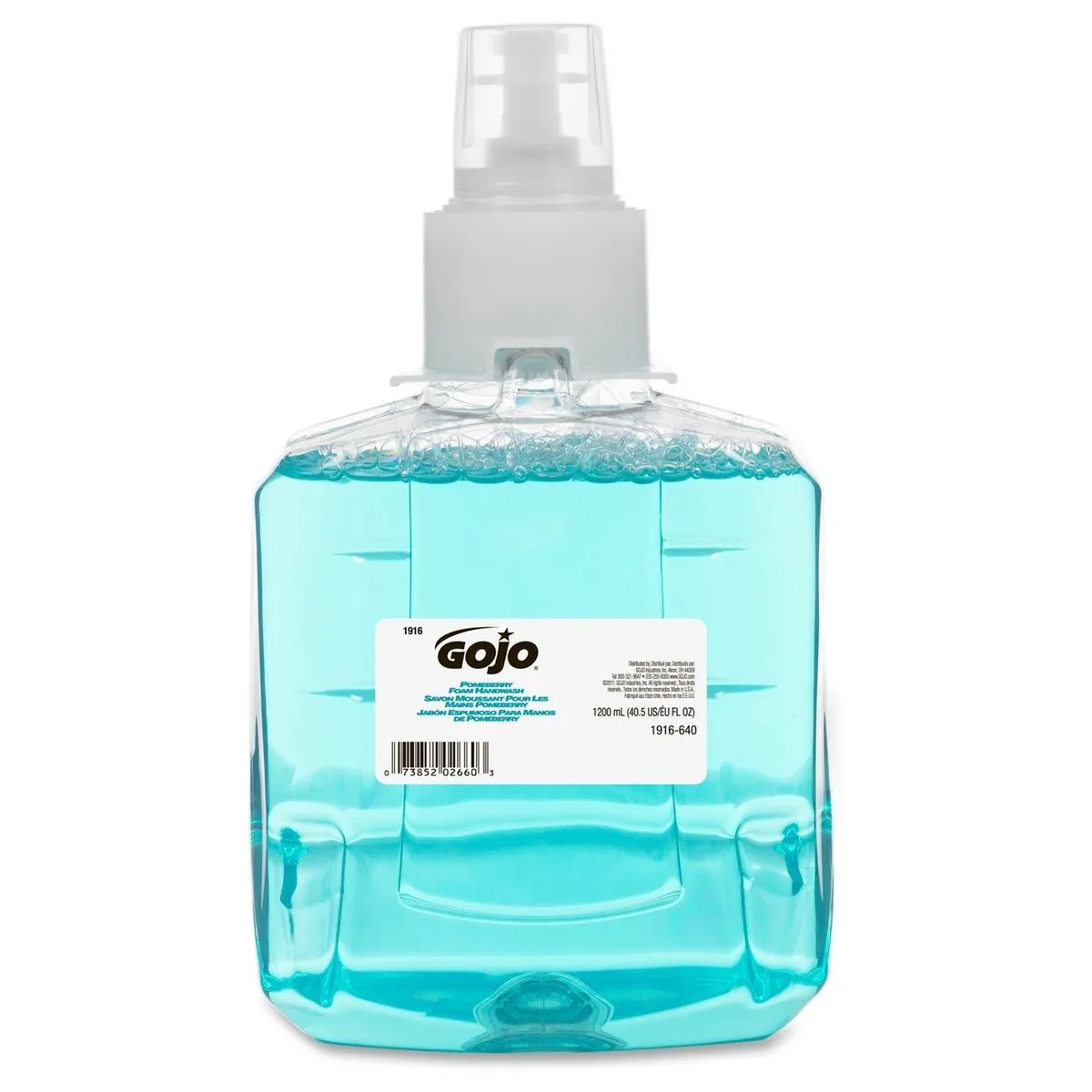 GOJO GOJO 191602CT LTX-12 Pomeberry Foam Handwash Refill 1200ml 2/CT — صورة المنتج