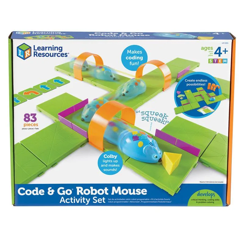 Learning Resources Learning Resources STEM Robot Mouse Coding Activity Set 2831 — product photo