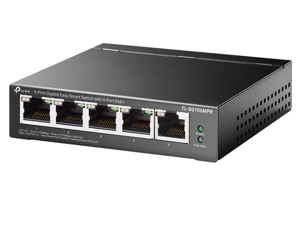 TP-Link TP-Link TL-SG105MPE 5-port Gigabit PoE+ network switch — product photo