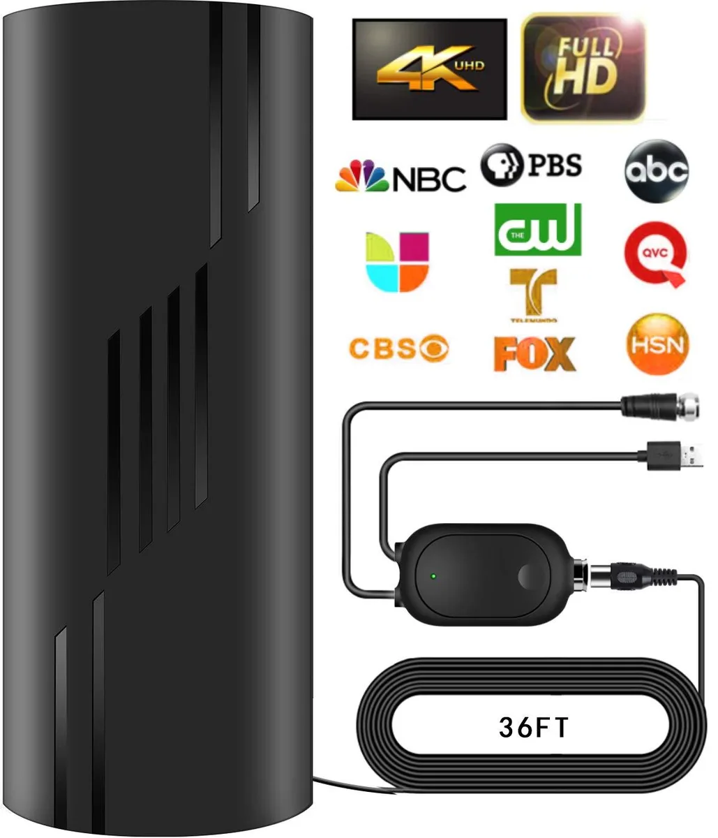 TROPRO TROPRO TV Antenna 680+ Miles 36ft Cable — product photo