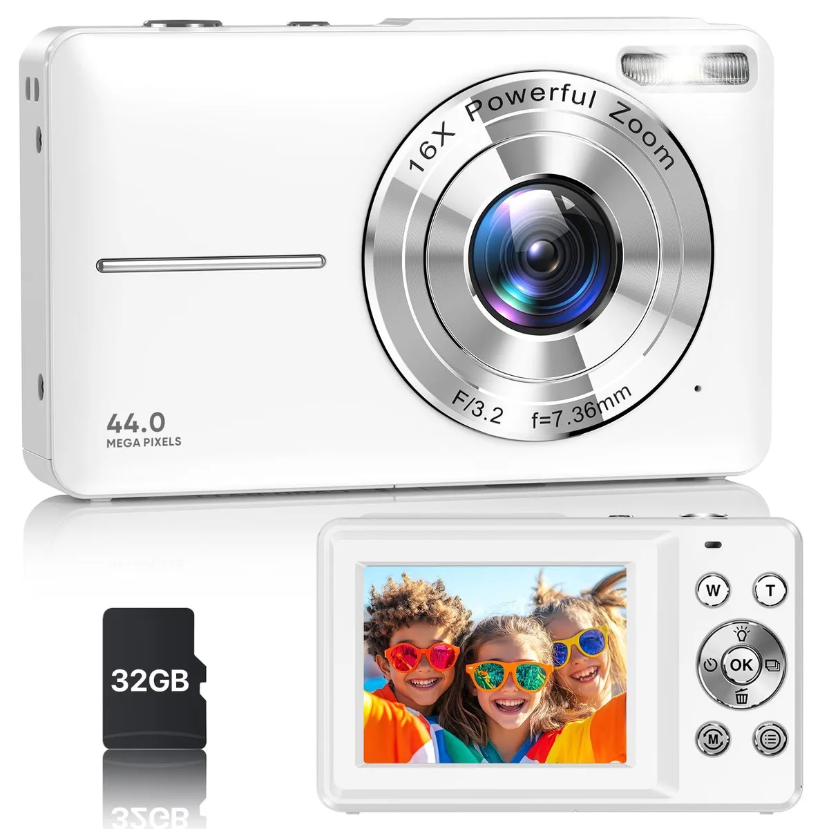  Polaroid PIXPRO DC403 44MP 16X Zoom 2.4" LCD Black — product photo