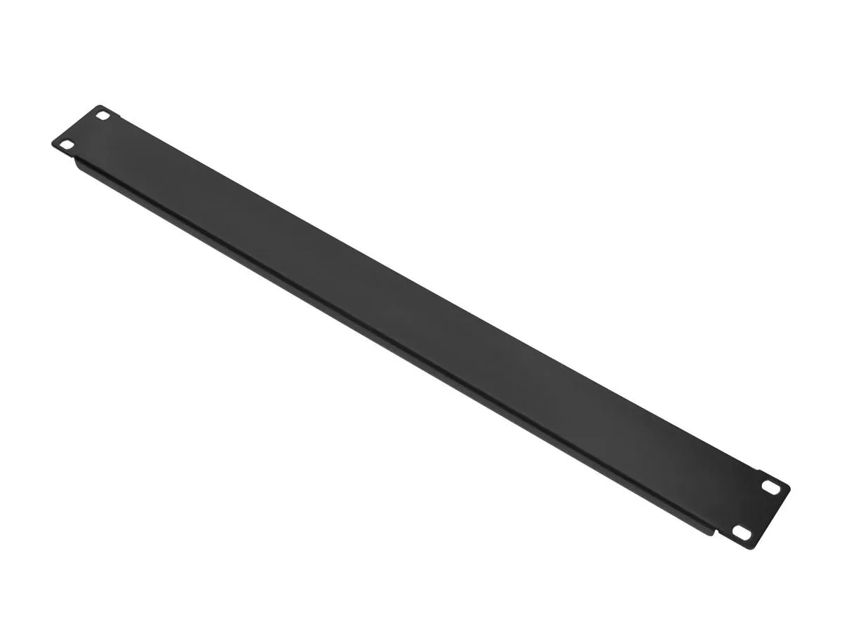 Monoprice Inc. Monoprice Inc. 107261 1U Blank Panel 19in 1.75in Black Steel — product photo