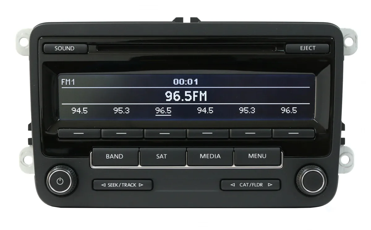 1 Factory Radio 1 Factory Radio 1K0035164J AM FM CD Receiver for 2015-17 Volkswagen Jetta GLI — product photo