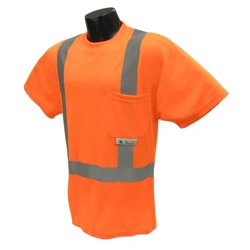 RADIANS RADIANS Large Hi-Viz Orange Safety T-Shirt Max-Dri personal protective equipment — product photo