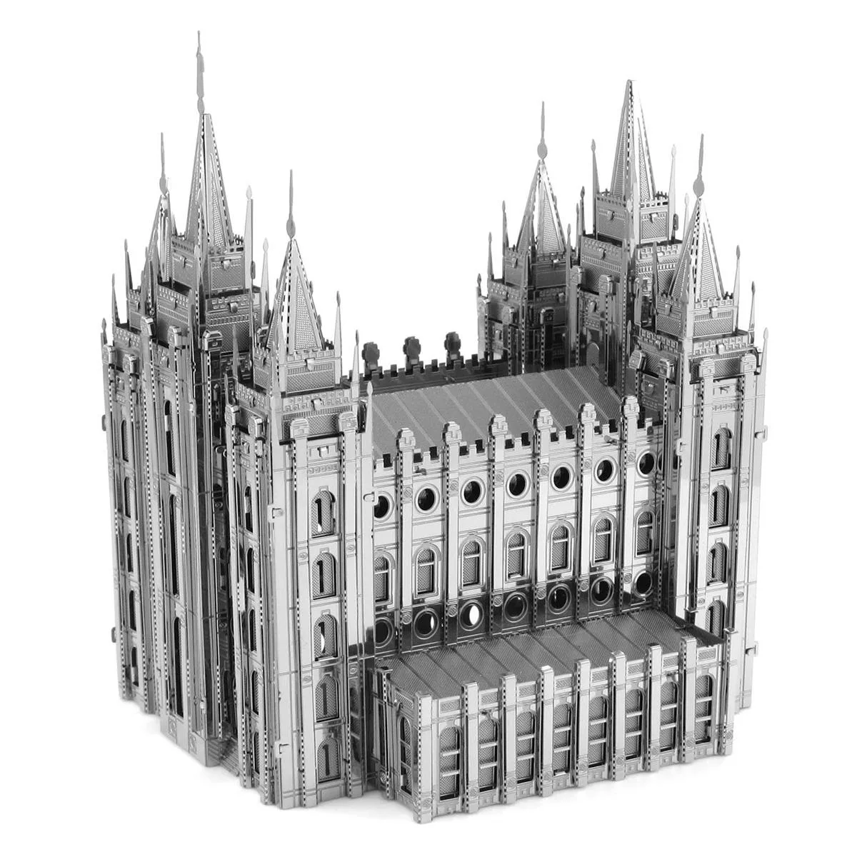 Fascinations Inc. Fascinations Inc. ICONX Salt Lake City Temple 3D Metal Model Kit hobby collectible — product photo