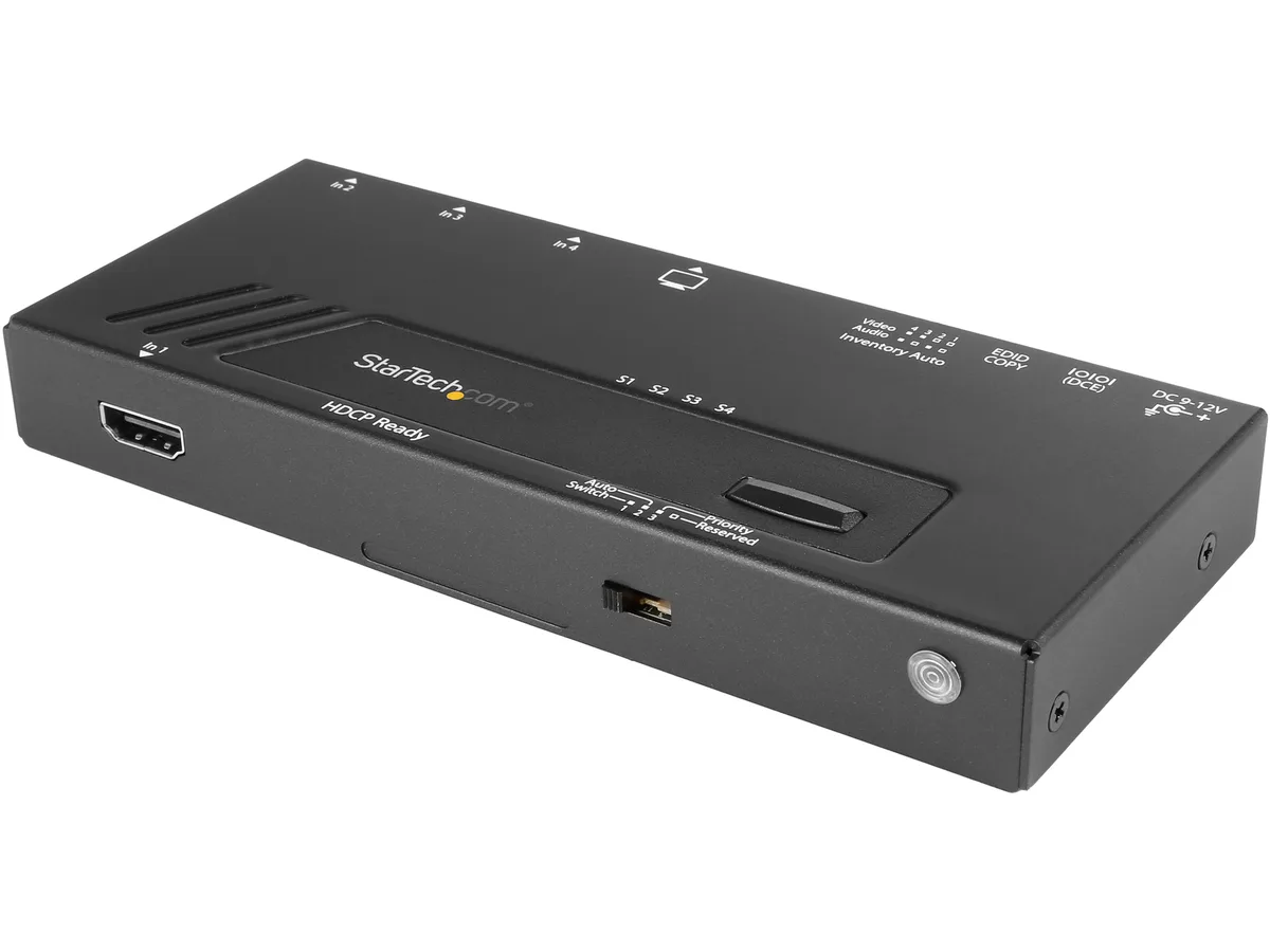 STARTECH STARTECH VS421HD4KA 4-Port HDMI Automatic Video Switch 4K 30 Hz — product photo