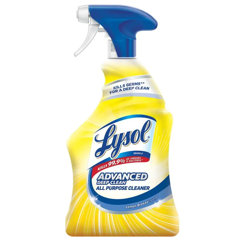 Reckitt Benckiser Reckitt Benckiser 1920000351 Lysol Advanced Deep Clean Lemon Breeze 32 oz Sprayer — product photo