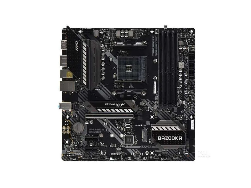 MSI MSI MAG B550M Bazooka AMD motherboard — product photo