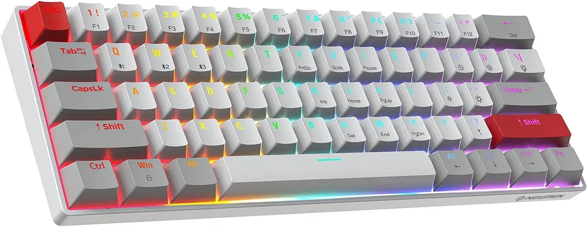 usbroway usbroway GM610 60% 61-key mechanical gaming keyboard Linear Red Switch — product photo
