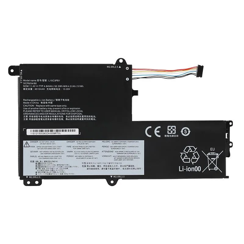 KingSener KingSener L15C3PB1 laptop battery 11.4V 52.5WH 4645mAh for Lenovo XIAOXIN 7000-13AST 7000-14AST — product photo