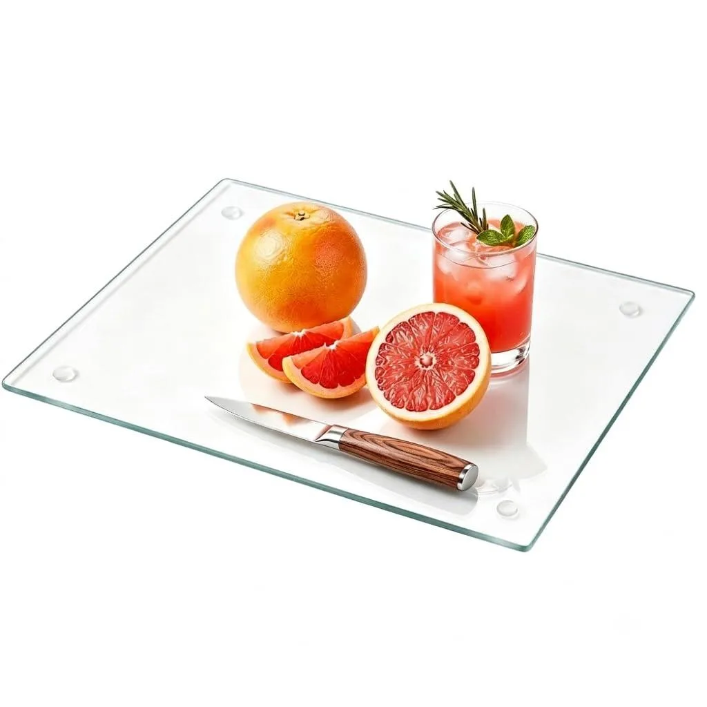  Seelenruhe Tempered Glass Cutting Board 16 x 12 x .16 in — product photo