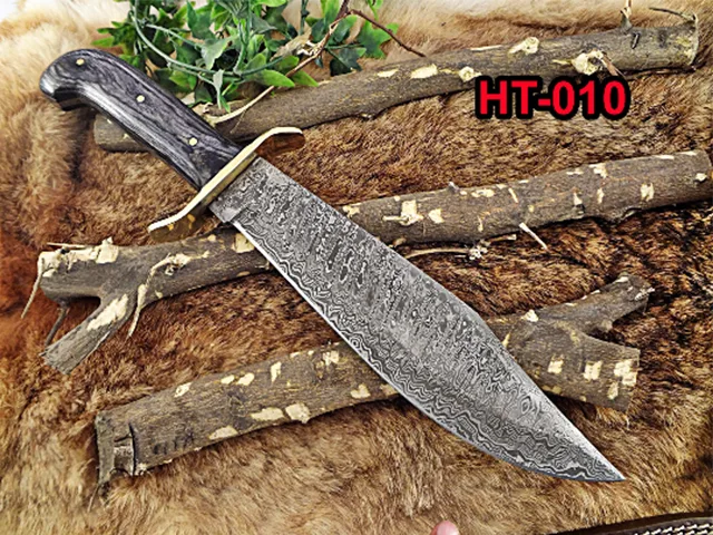 Damascus Depot Damascus Depot 15" Bowie Knife 9.5" Blade 5.5" Handle 465-Layer Damascus Steel — product photo