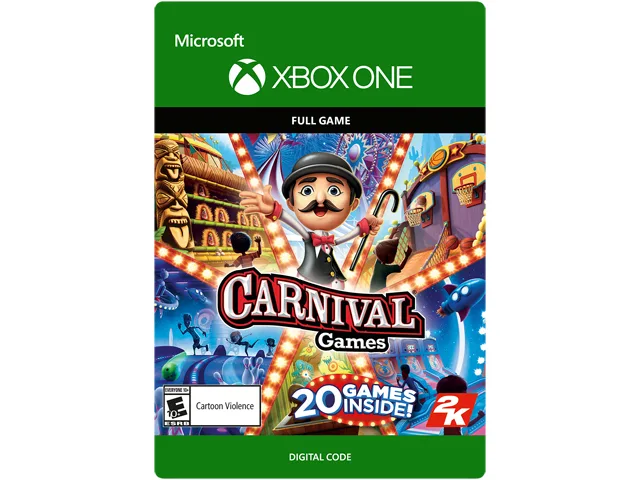 2K GAMES 2K GAMES Carnival Games Xbox One G3Q-00627 downloadable game — product photo