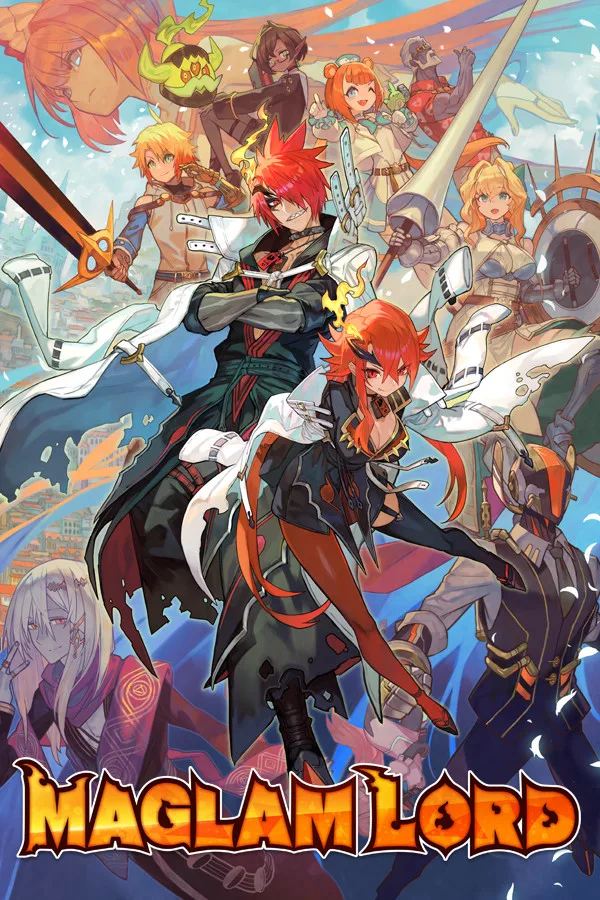 Digital game code card for MAGLAM LORD on Steam
