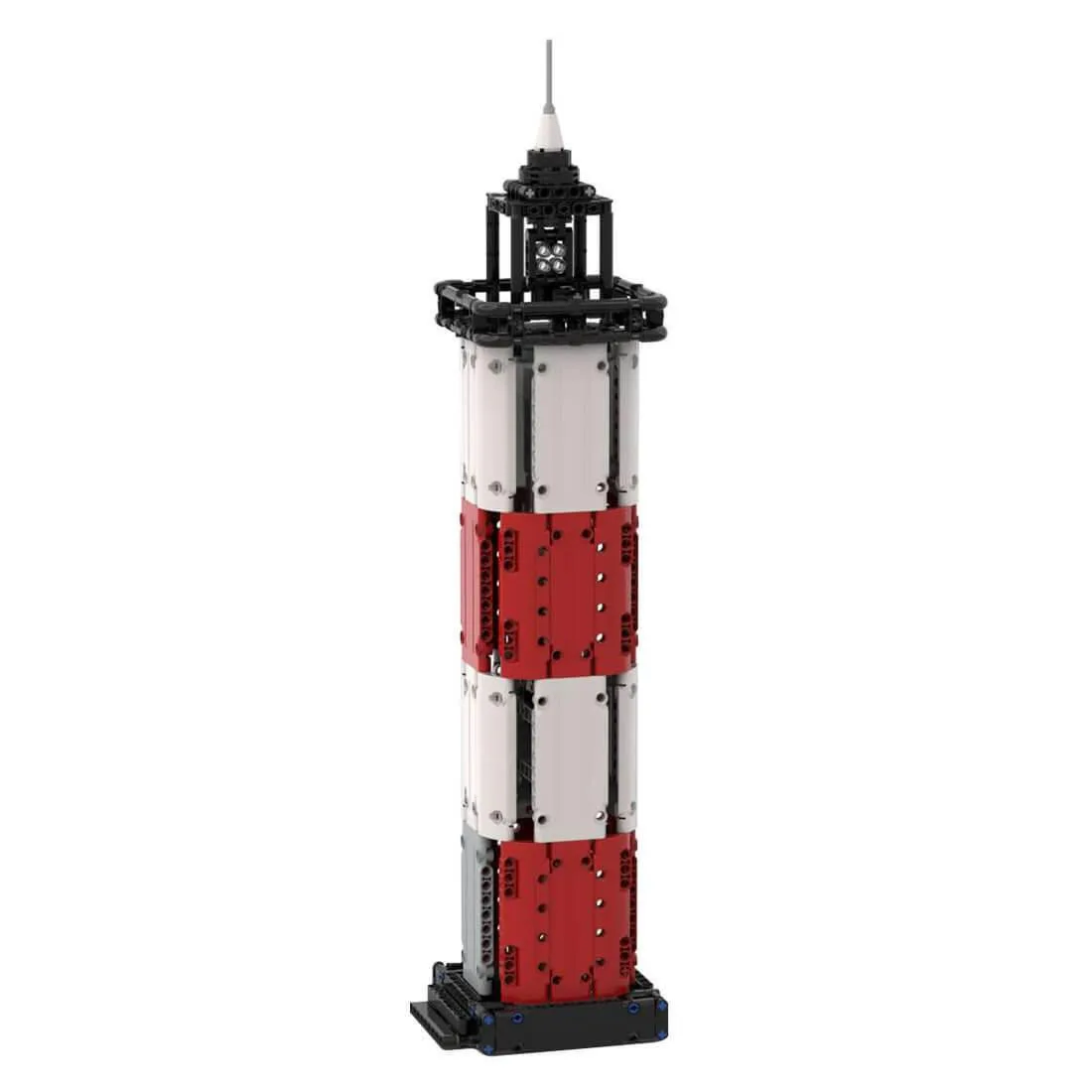 ZITIANYOUBUILD ZITIANYOUBUILD MOC-70910 Rotatable Lighthouse 400 Parts — product photo