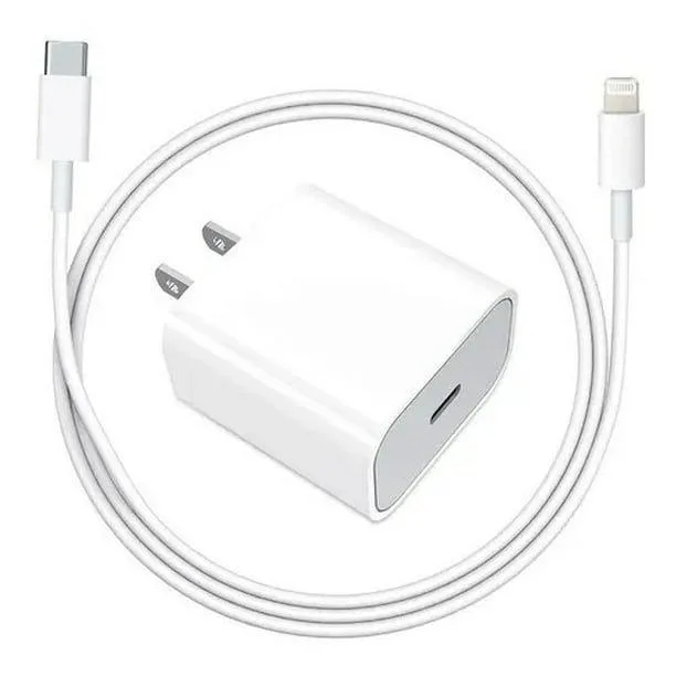 aibileec aibileec 20W C-Lightning Charger Kit White 3FT Cable — product photo
