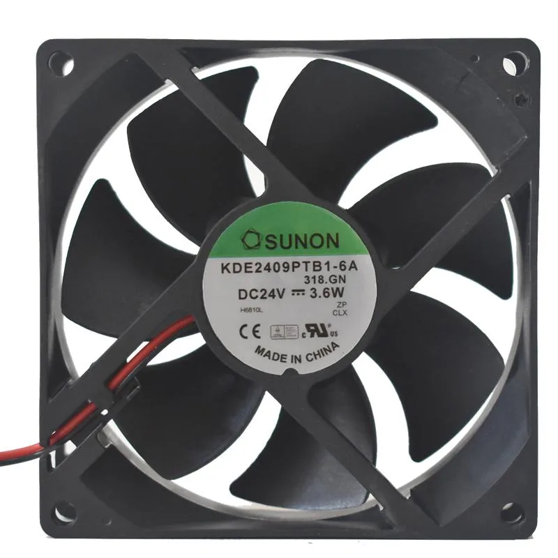 Fans Fans KDE2409PTB1Size 90x90x25mm 24V 3.6W case fan — product photo