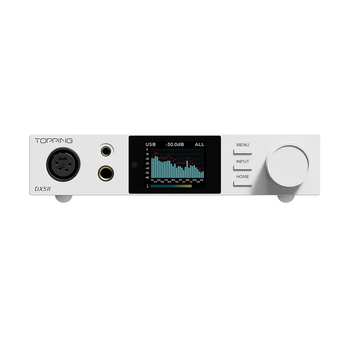 Topping Inc. Topping Inc. DX5 II DAC Headphone Amp Silver — product photo