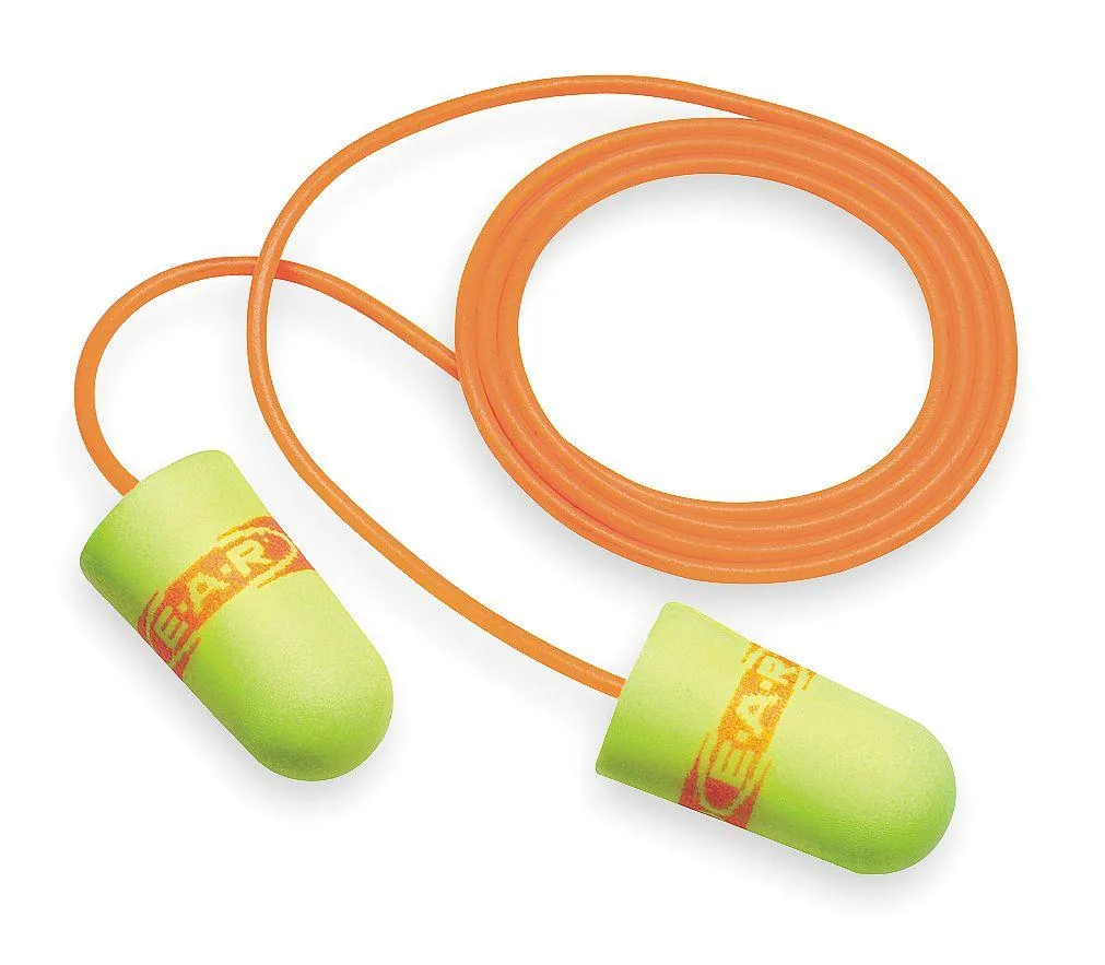 3M 3M 311-1254 Ear Plugs 33 dB Corded PK200 Personal Protective Equipment — product photo