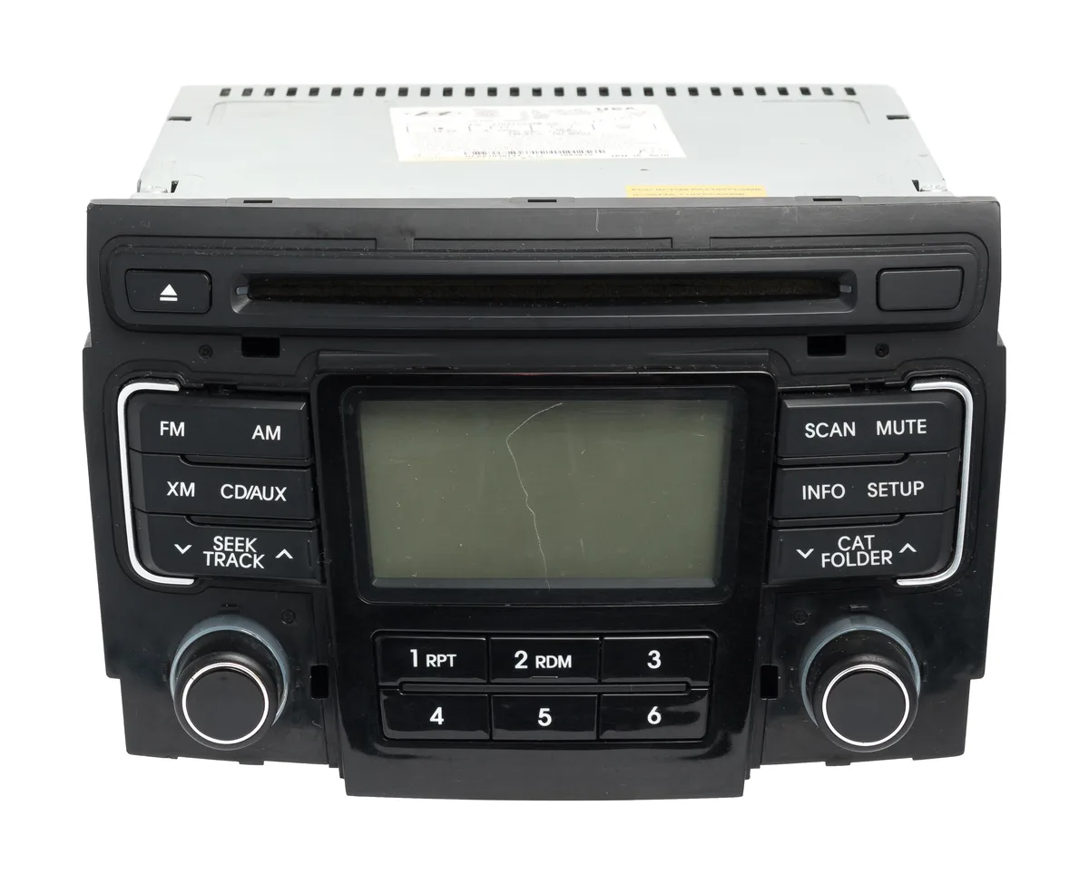 1 Factory Radio 1 Factory Radio 96180-3Q000 Single Disc AM FM SiriusXM CD MP3 Receiver — product photo