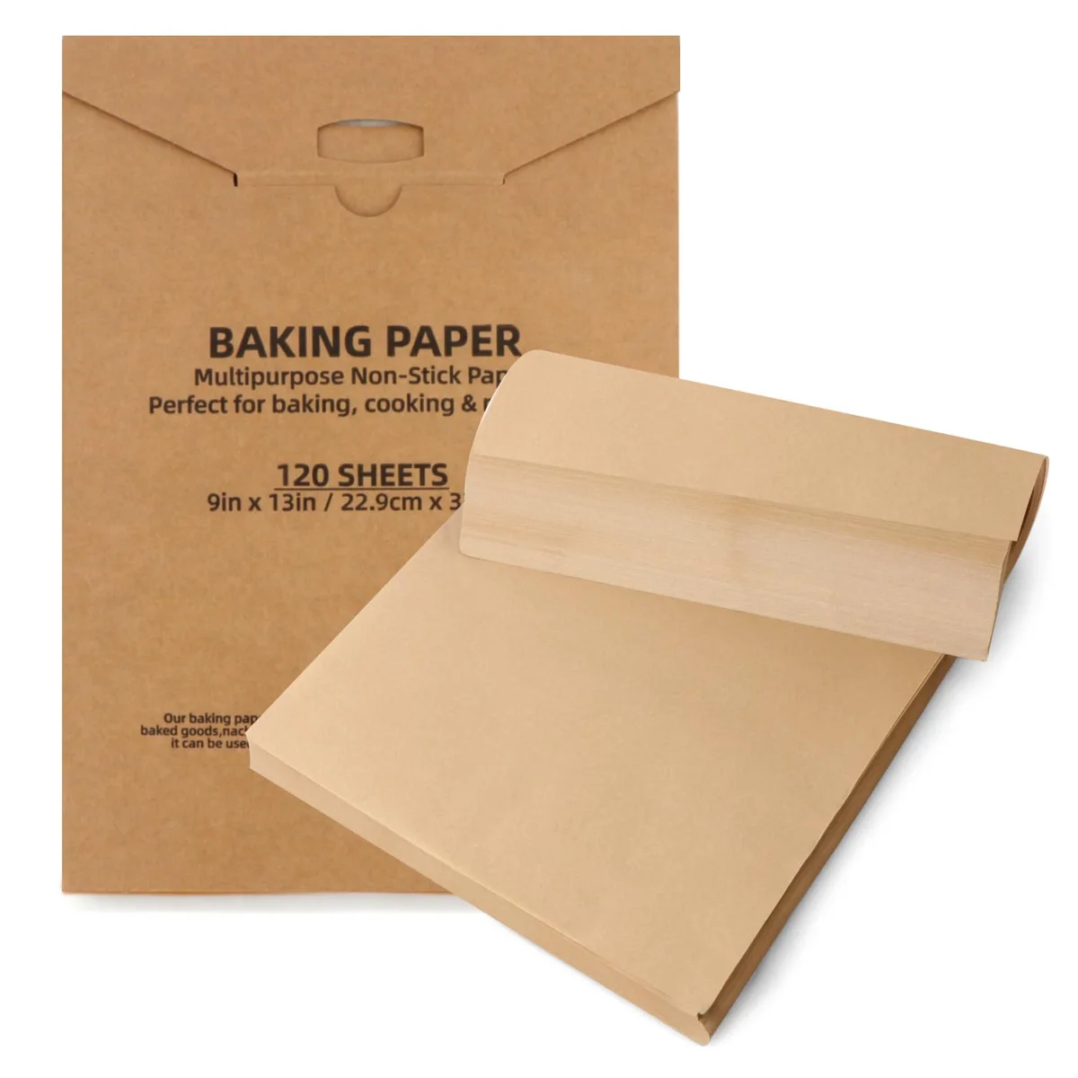  Tikxlafe 120 Sheets 9x13in Parchment Paper — product photo