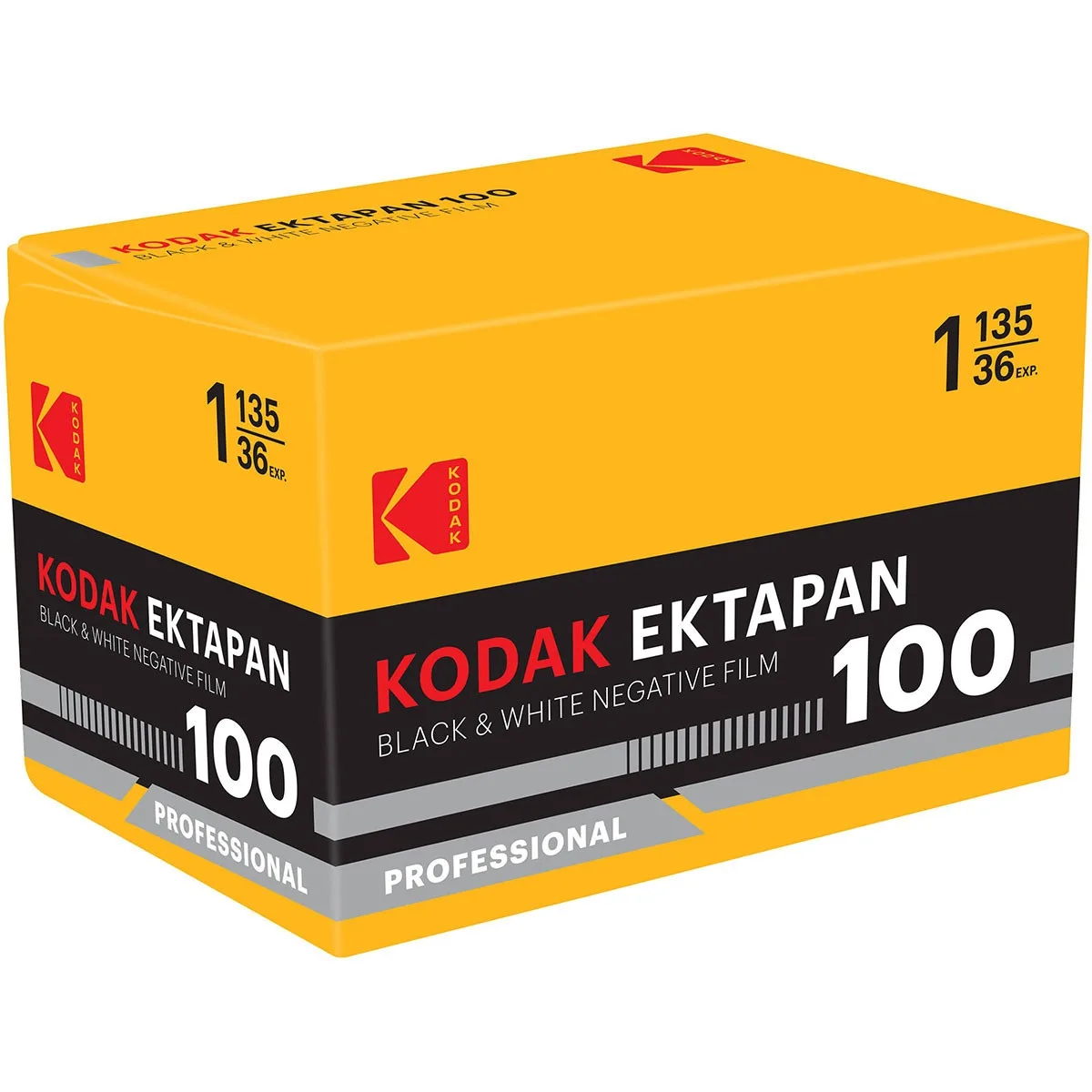 Kodak Kodak Ektapan 100 Black and White 135 Negative Roll Film 36 Exposures camera accessory — product photo