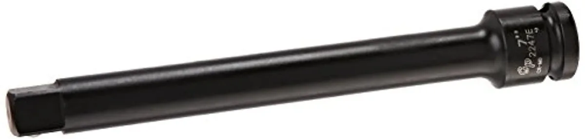 Grey Pneumatic Grey Pneumatic 2247 1/2" drive 7" extension socket with friction ball — product photo