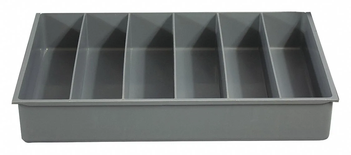 Durham Manufacturing Durham Manufacturing Compartment Drawer Insert Gray 124-95-06/VERT-IND — product photo