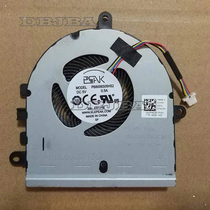 DBTLAP DBTLAP CPU Cooling Fan Dell Inspiron 15 5570 5575 3533 3583 3585 5593 3501 3505 — product photo