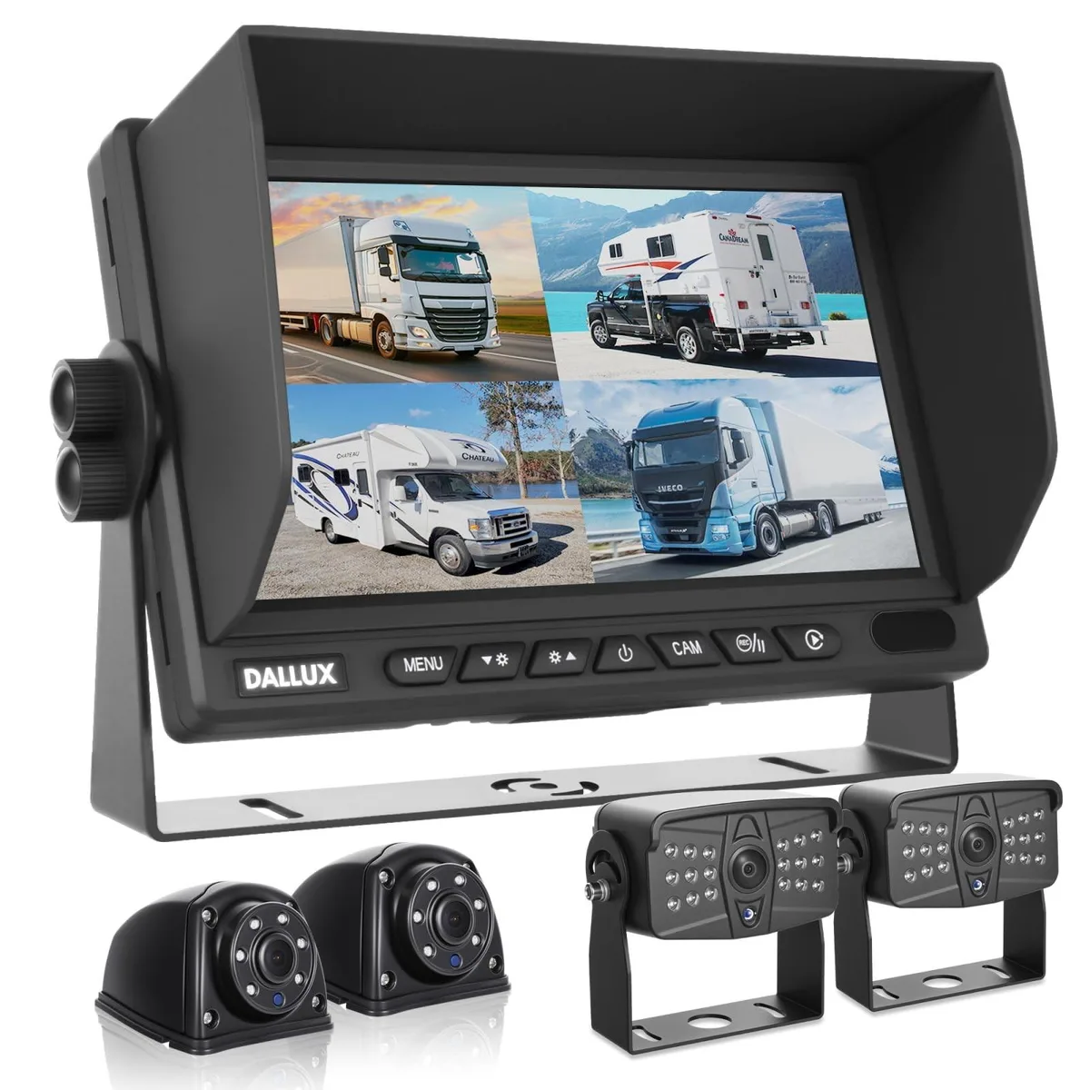 Astro Gaming Astro Gaming 2 in 1 Accessory 1080P Quad Split Screen 256GB DVR 12-24V — product photo