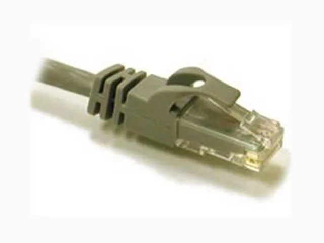 Cables To Go Cables To Go 27131 Cat6 network ethernet cable 3 ft gray — product photo