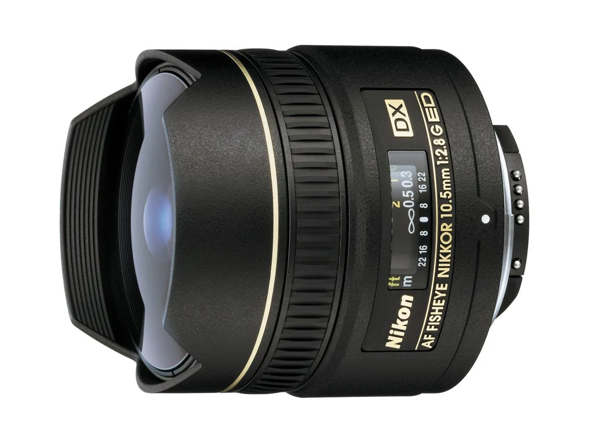 Nikon Inc Nikon 10.5mm f/2.8G Fisheye DX Camera Lens (2148) — product photo