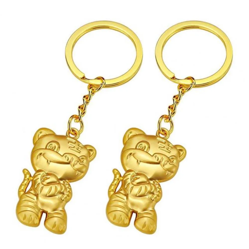 Ruth's sister Ruth's sister 2022 Lucky Tiger Golden Key Ring — international power cord — product photo