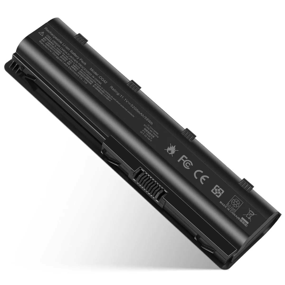  2-Power CQ42 laptop battery 11.1V 5200mAh 58Wh — product photo