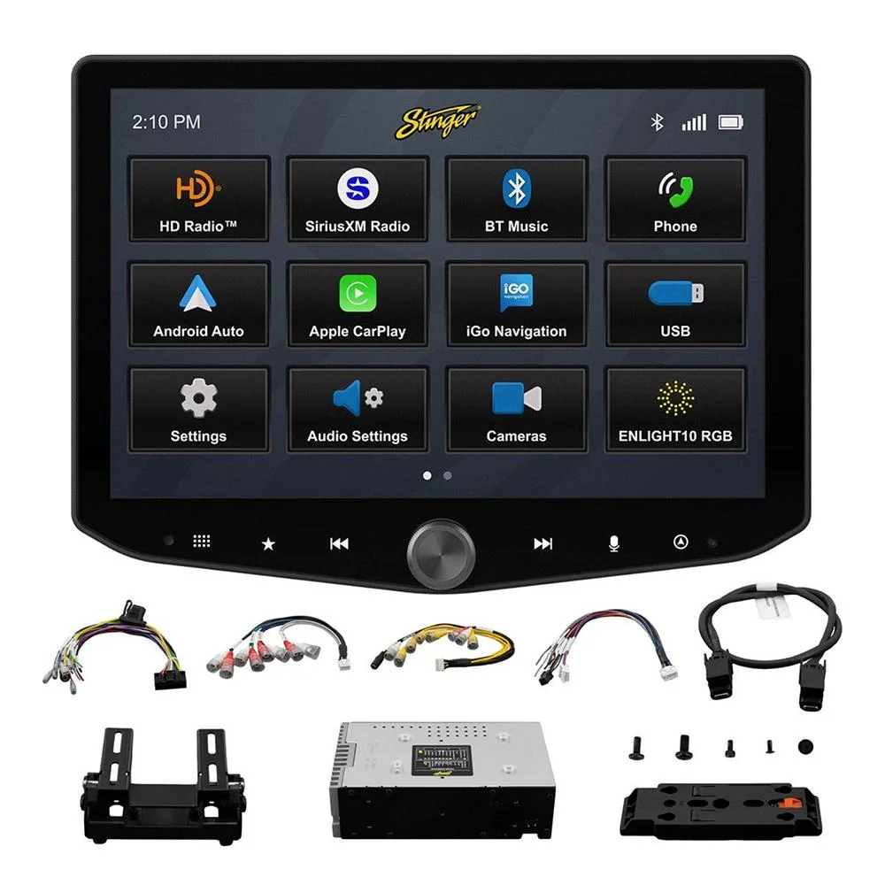 STINGER STINGER IX210 HORIZON10 10.1" 2-DIN Multimedia Receiver — product photo