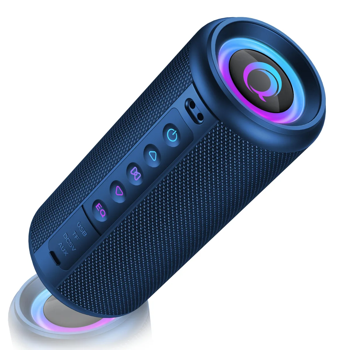dotn M17 Portable Speaker 20W Bluetooth 5.4 20H IPX7 Bright Blue — product photo